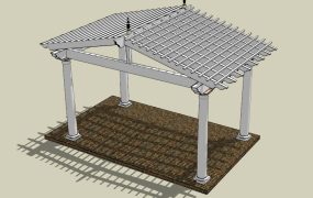 White Pergola