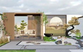 Zen Outdoor Patio