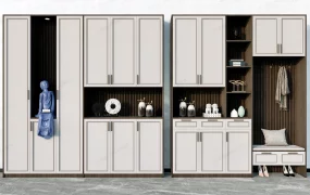 Mudroom Shoe Storage And Sitting Bench