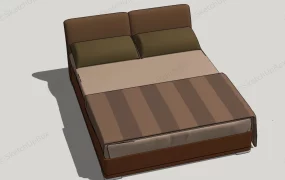 Upholstered Platform Bed