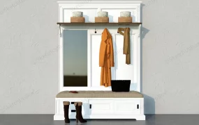 Entryway Bench And Shelf