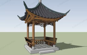 Ancient Chinese Pavilion