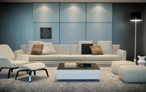 Modern Minimalist Living Room