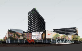 Commercial Plaza Design Architecture