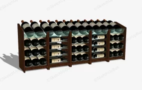 Free Standing Wine Rack