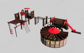 Children's Outdoor Playset