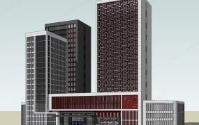 Modern Multi Tower Commercial Complex