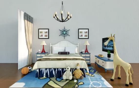 Toddler Boy Room Decor Idea