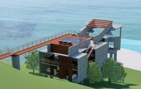 Luxury Villa On Coastal Cliff