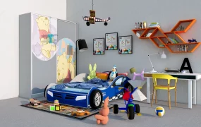 Car Themed Boys Room