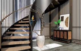 Under Stairs Console Table Ideas