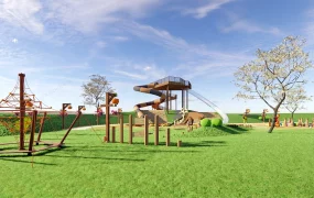 Cute Kids Playground