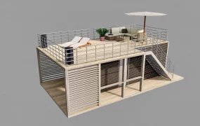 Cargo Container Cabin