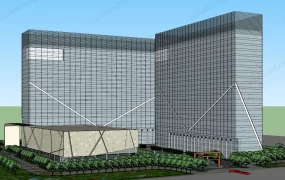 L Shaped Office Building