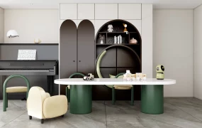 Kids Recreation Room With Piano