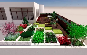 Terrace Garden Idea