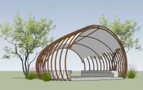 Garden Canopy Structure