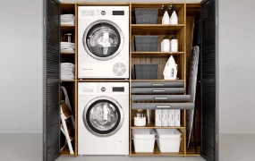 Utility Room Storage Cabinet