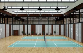 Indoor Badminton Court