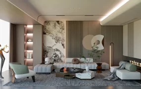 Luxury Elegant Living Room