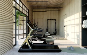 Small Office Gym Room