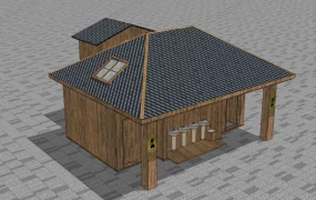 Public Restroom Exterior