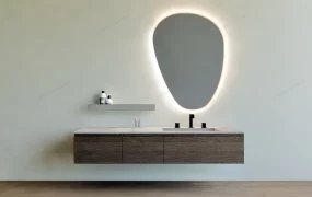 Wall Mount Single Bathroom Vanity