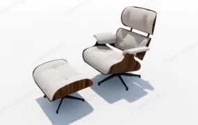 Eames Lounge Chair & Ottoman