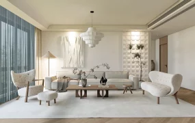 Modern Neutral Living Room