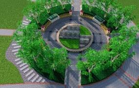 Circle Landscape Design