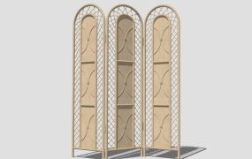 3 Panel Room Divider