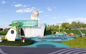 Space Dog Playground