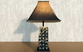 Asian Style Table Lamp