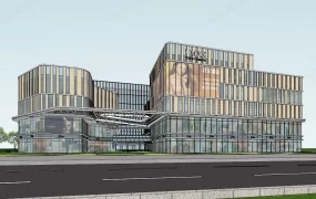 Modern Commercial Plaza Design