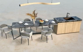 Kitchen Table With Island