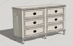 Classic 6 Drawers Dresser
