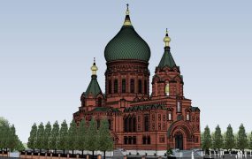 Saint Sophia Cathedral in Harbin