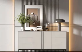 Modern Minimalist Sideboard Console