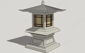 Japanese Rock Garden Lantern