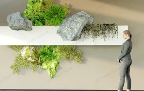 Decorative Vertical Garden Wall