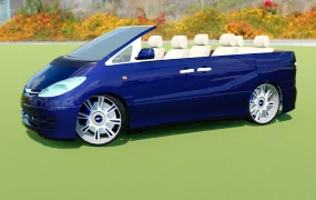 Toyota Previa Convertible Minivan