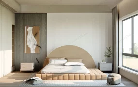 Modern Minimalist Bedroom Idea