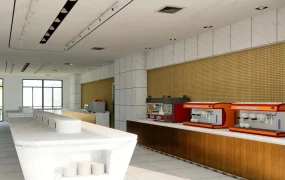 Restaurant Buffet Counter Design
