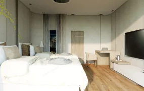 Twin Beds Guest Bedroom