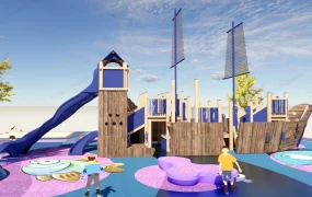 Pirate Ship Playground