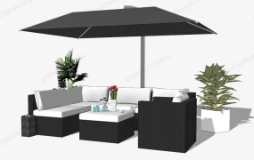 Outdoor Conversation Patio Set