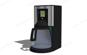 Black Coffee Machine