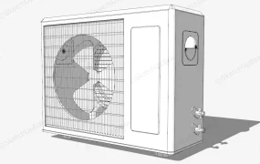 Outside Air Conditioner Unit