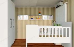 Twin Bed Toddler Room