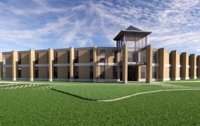 Modern Library Exterior Design